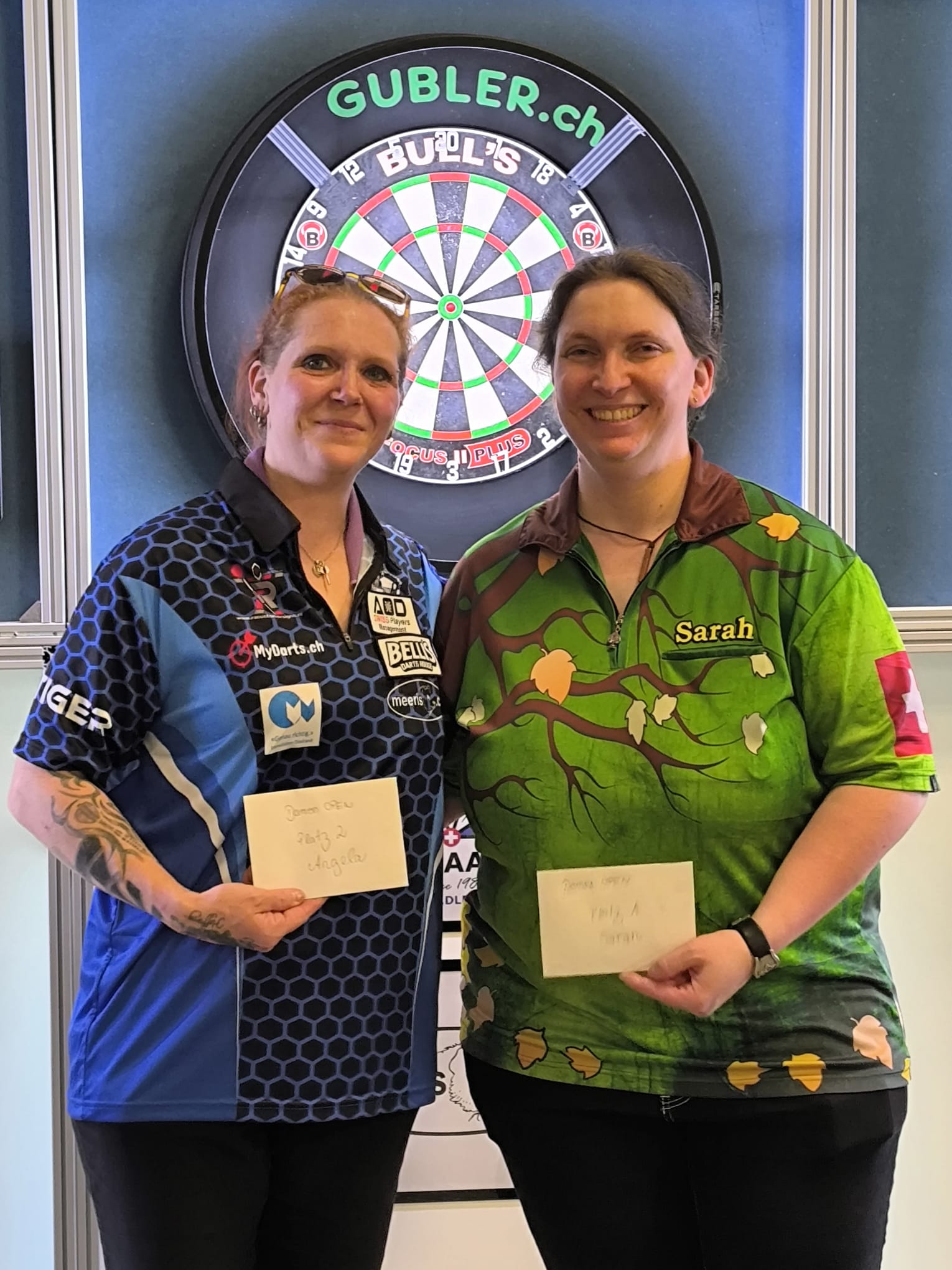 Brugg Open 2026 - Finale Damen: Angela Heinrich (Finalistin) und Sarah Bartlomé (Siegerin)